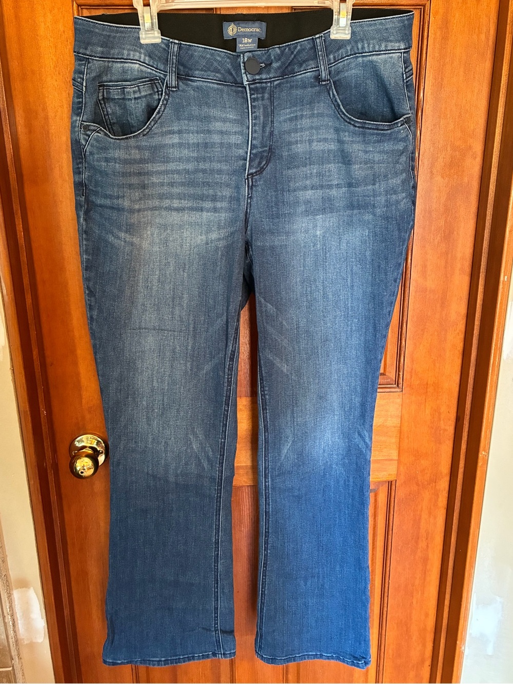 Democracy Mid Rise Wide Leg Jeans Women’s 18W